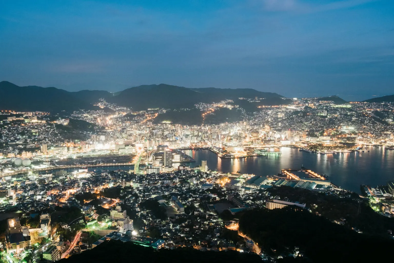 長崎市　100万ドルの夜景