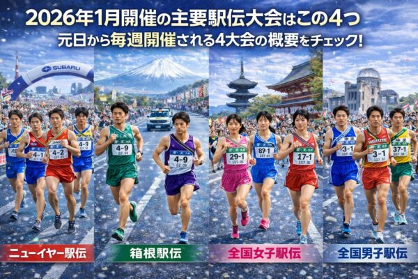 主要駅伝4大会
