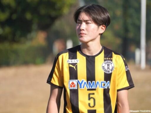 前橋育英高校の久保遥夢選手