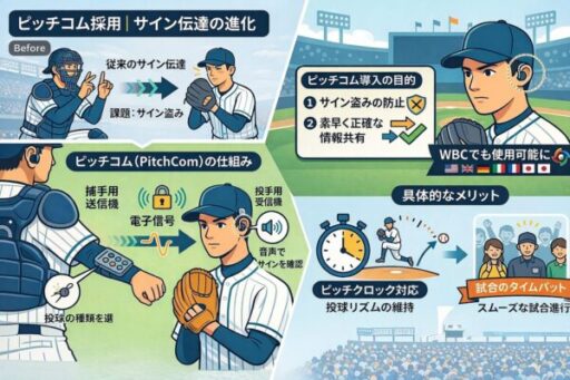 ピッチコム採用|サイン伝達の進化2