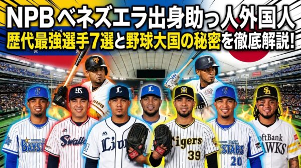 NPBベネズエラ出身助っ人外国人