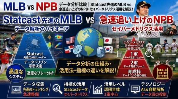 MLB vs NPB データ分析比較